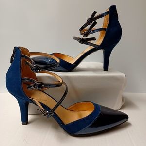 Liz Claiborne - Blue Heidi Pumps Sze 8M